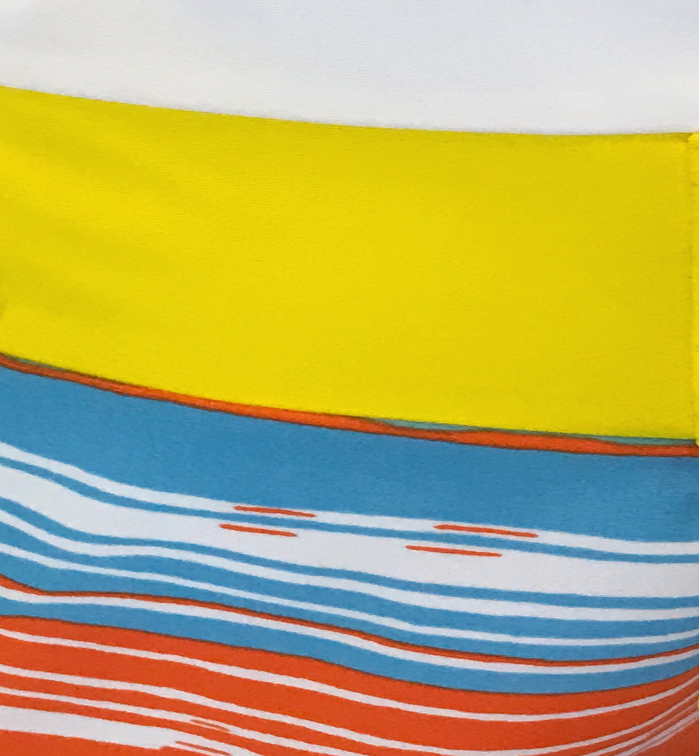 Little Guy's Surfer Orange Long Sleeve UV Sun & Swim Suit