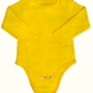 Unisex Yellow Long Sleeve Onesies